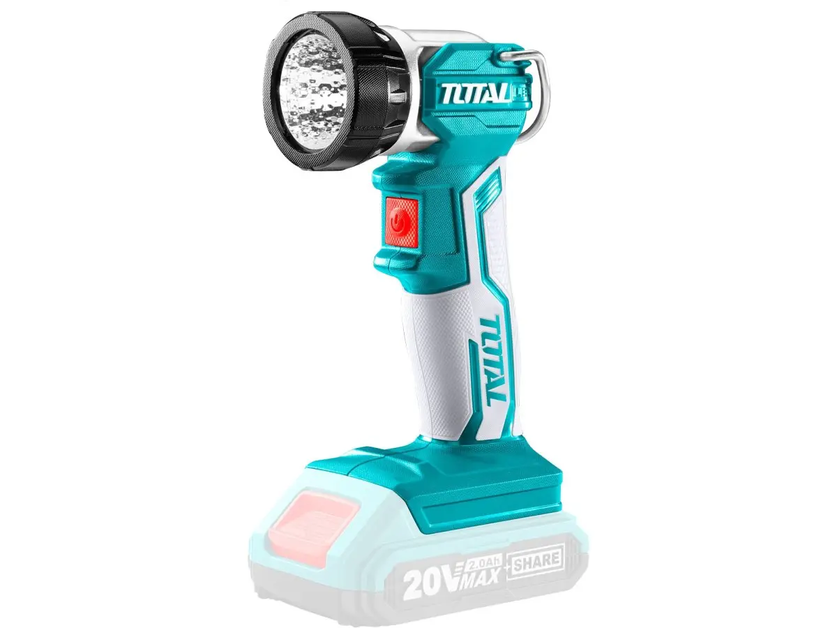 TOTAL Světlo pracovní závěsné, 20V Li-ion, 2000mAh, LED, 3.2W, bez baterie a nabíječky TWLI2001