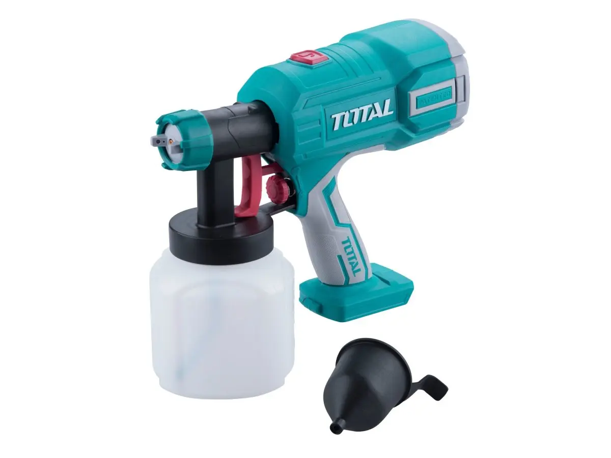 Pistole stříkací na barvu, 20 V Li - ion, 2000 mAh, bez baterie a nabíječky TOTAL TSGLI2001