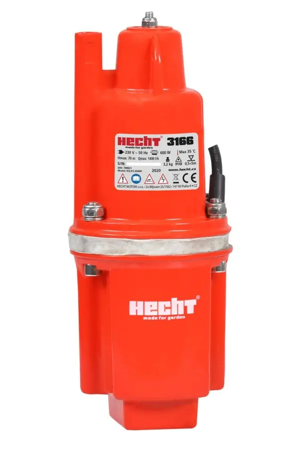 HECHT 3166 čerpadlo ponorné vibrační "Malyš" 600W