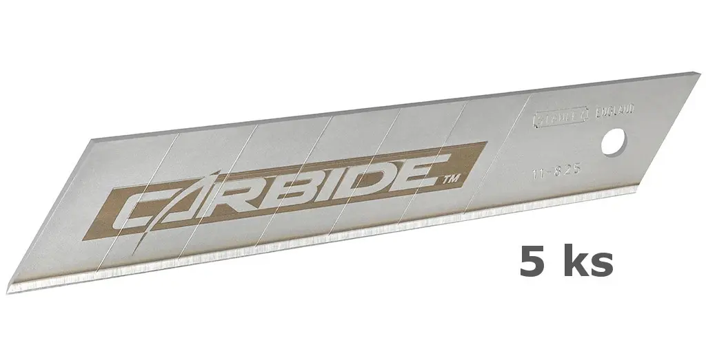 STANLEY STHT0-11825 Fatmax karbidové odlamovací čepele 25 mm, 5ks