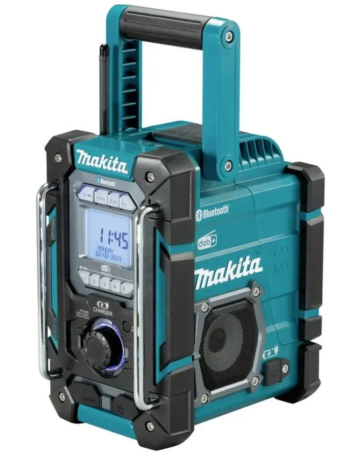 Makita - Rádio na pracoviště, síťové a bateriové napájení DMR301