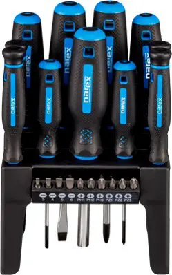 NAREX 21-TOOL BOX sada šroubováků a bitů CrV ve stojánku 65405965
