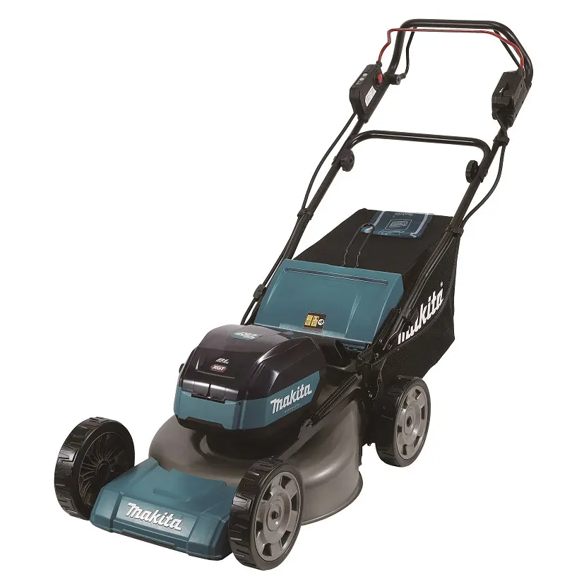 Makita - 40V AKU sekačka na trávu, záběr 48 cm, s pojezdem, bez baterie a nabíječky LM001GZ