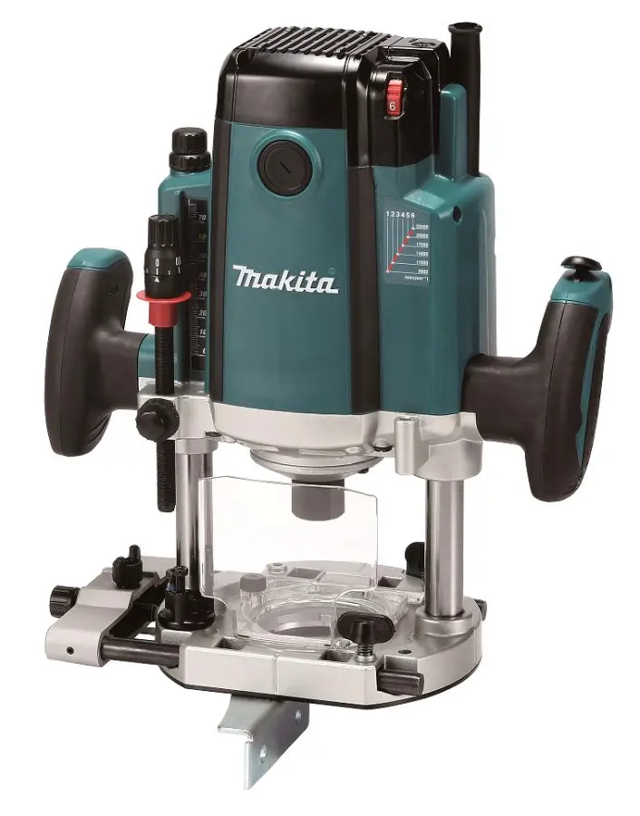 Makita - Vrchní frézka 2100 W, s příslušenstvím RP2303FC01