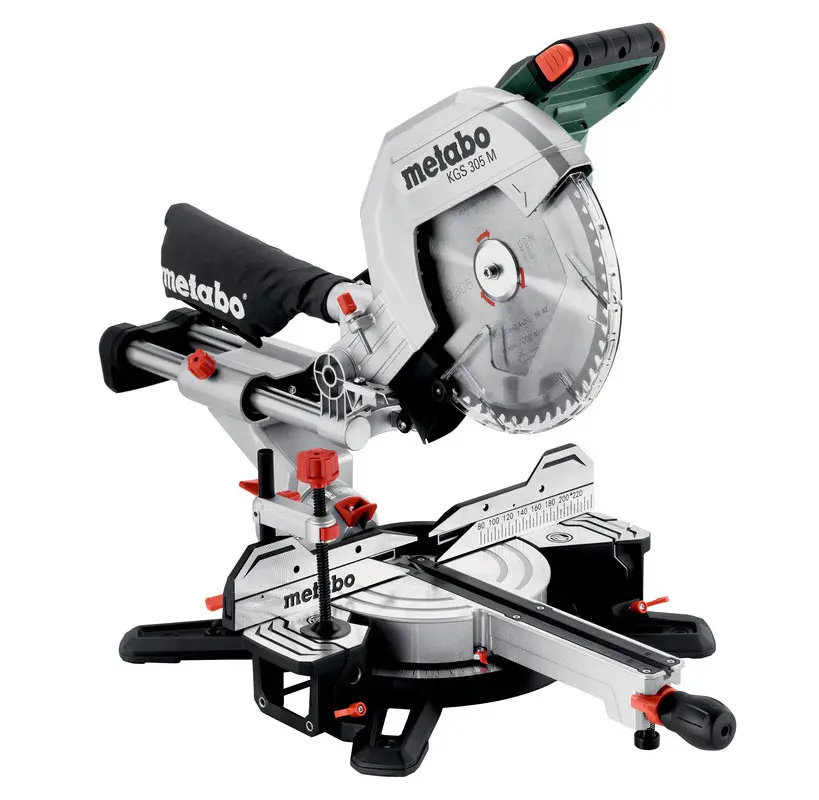 Metabo - Kapovací a pokosová pila 305 mm, 1600 W, s pojezdem 613305000