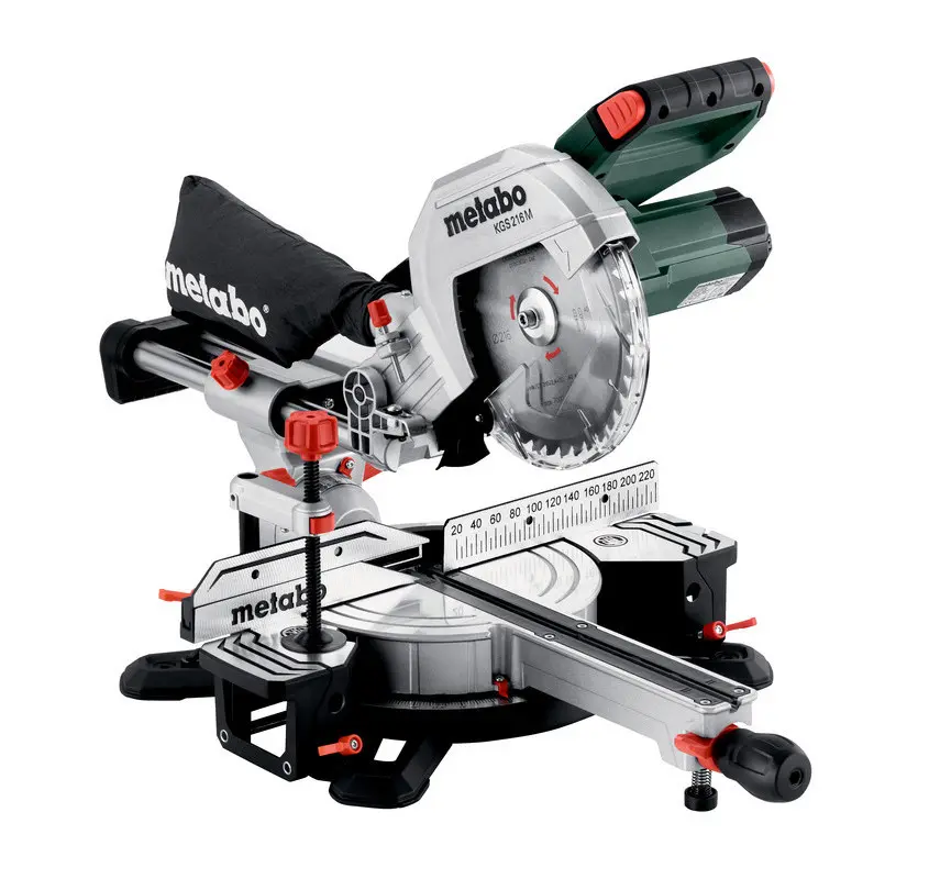 METABO KGS 216 M pokosová pila s pojezdem a pozvolným rozběhem 613216000