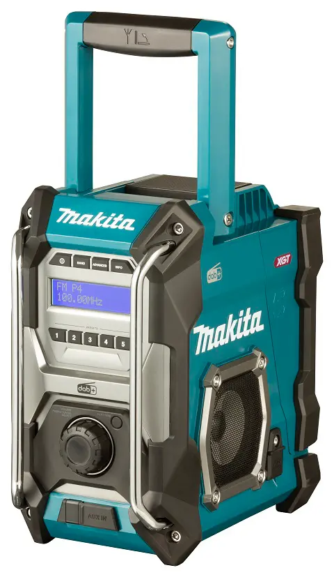 Makita - Rádio na pracoviště, síťové a bateriové napájení MR004GZ