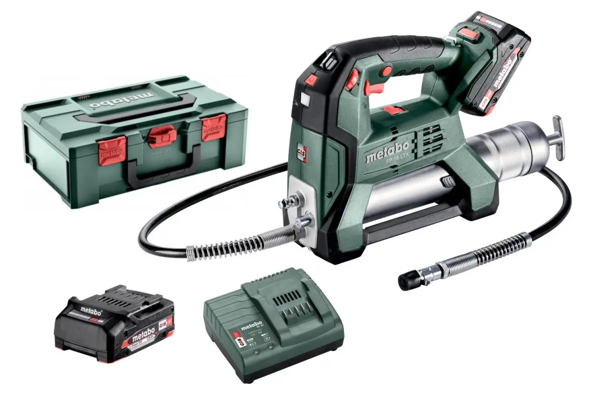 METABO FP 18 LTX aku mazací lis 18V LiIon 2x2,0Ah 600789500
