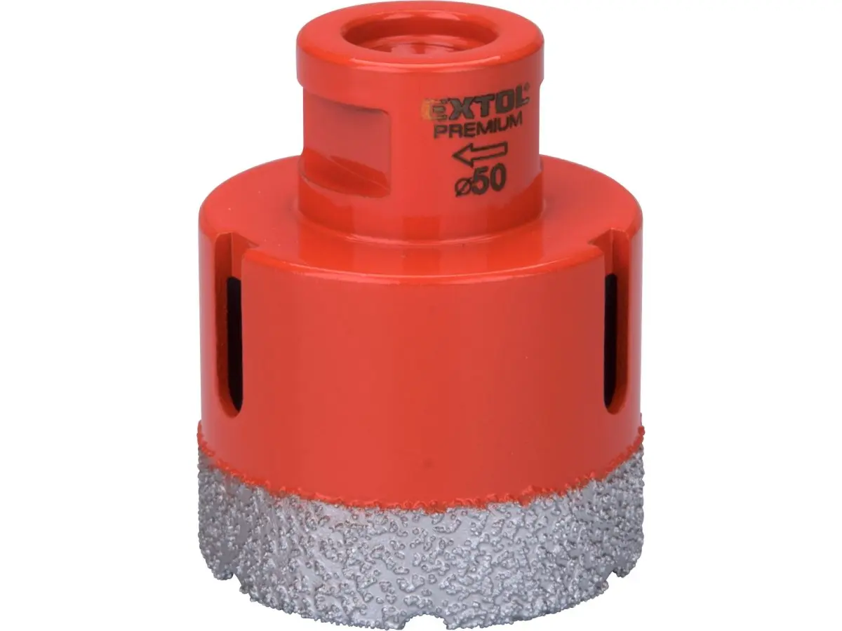 EXTOL PREMIUM Korunka vykružovací diamantová, O 50mm, závit M14 8801872