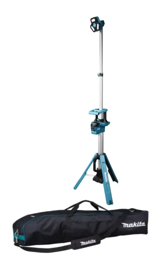 Makita - 18V AKU LED svítilna se stativem, bez baterie a nabíječky DEADML814