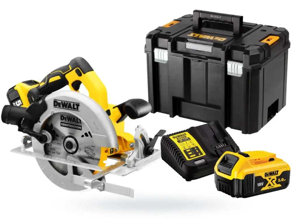 DeWALT DCS570P2 aku kotoučová pila 184mm 18V LiIon 2x 5Ah