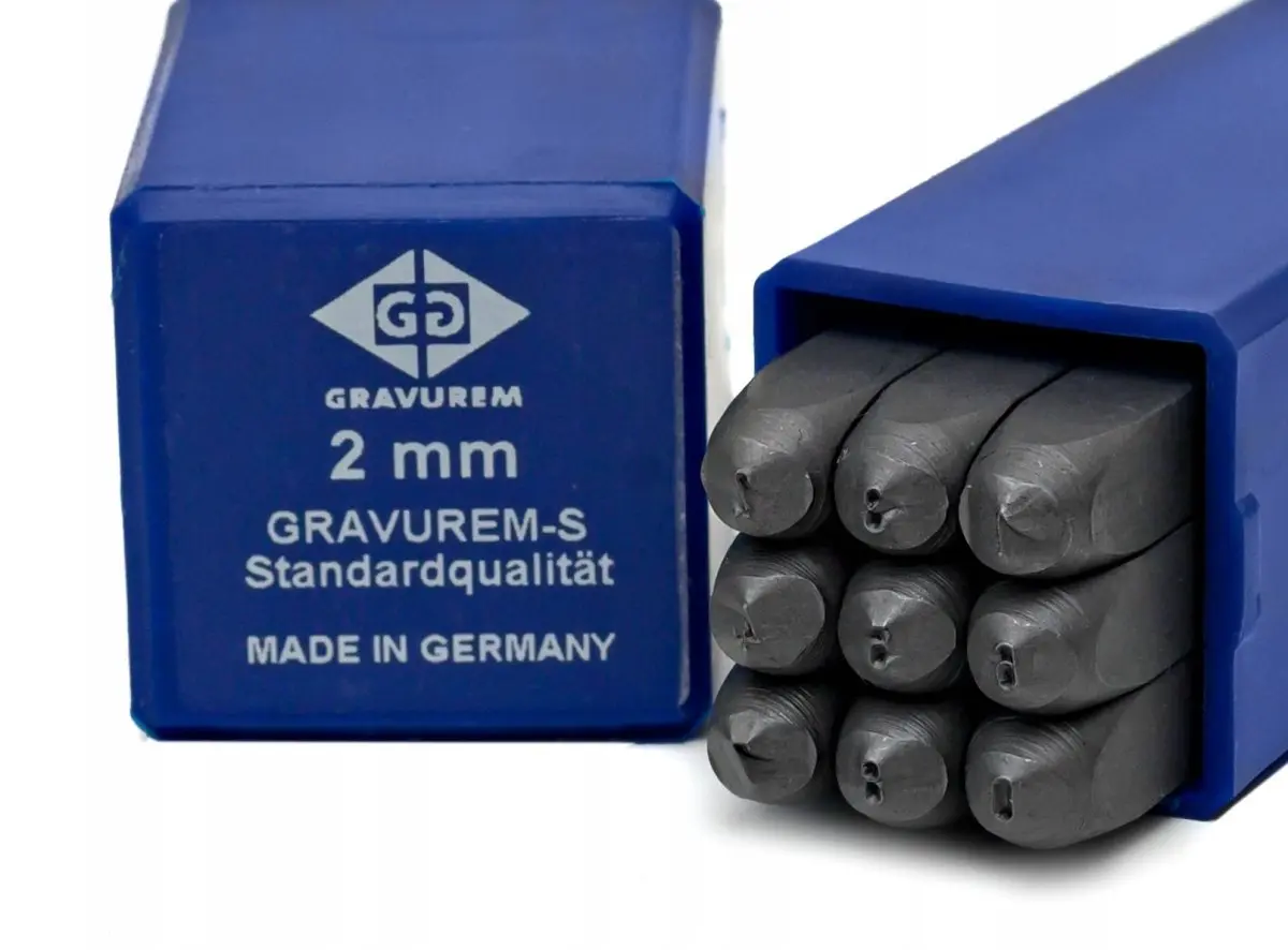 BETA razidla ČÍSLICE 2mm GRAVUREM-S