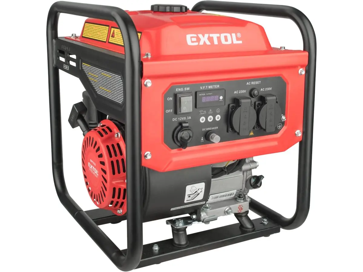 EXTOL PREMIUM 8895550 elektrocentrála digitální invertorová 3,5kW