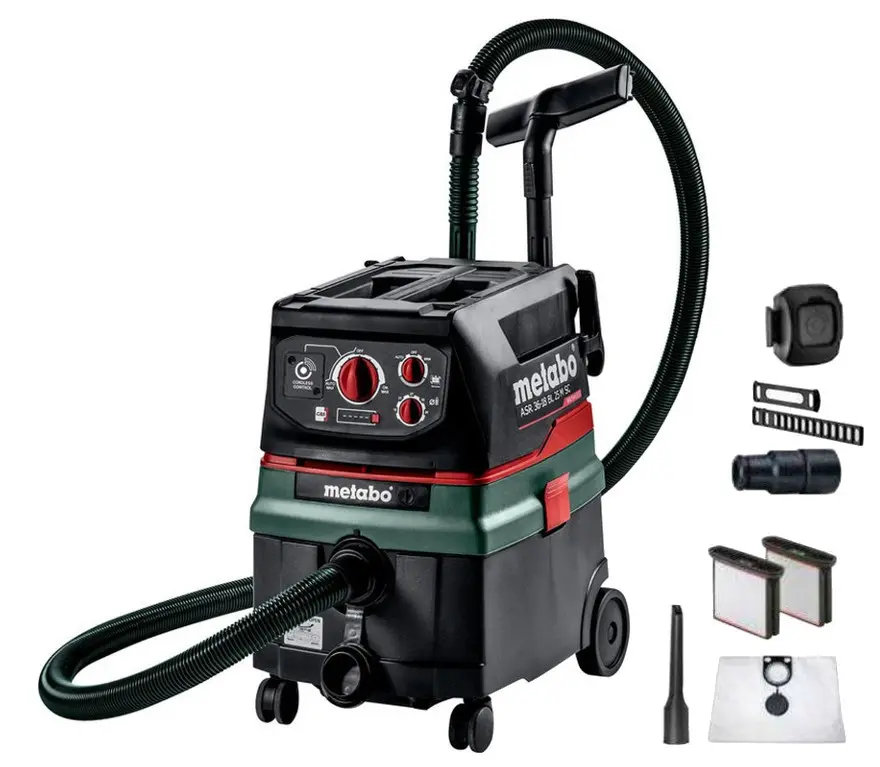 Metabo - 18V AKU průmyslový vysavač, objem 25 l, bez baterie a nabíječky 602046850