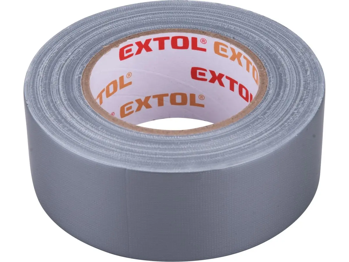 EXTOL PREMIUM Páska lepicí textilní/univerzální EXTOL, 50mm x 50m tl.0,18mm, šedá 8856312