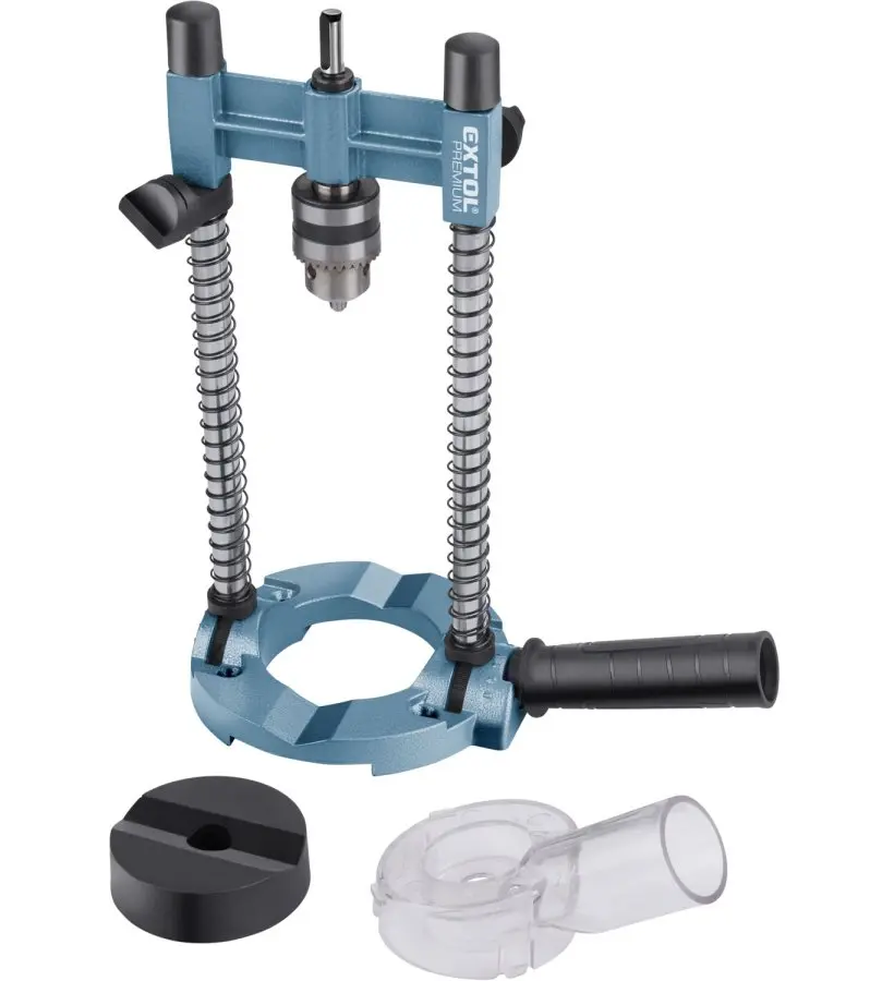 EXTOL PREMIUM Stojan na vrtačku víceúčelový se sklíčidlem, O 1-10mm, O stopky 9mm 8807005