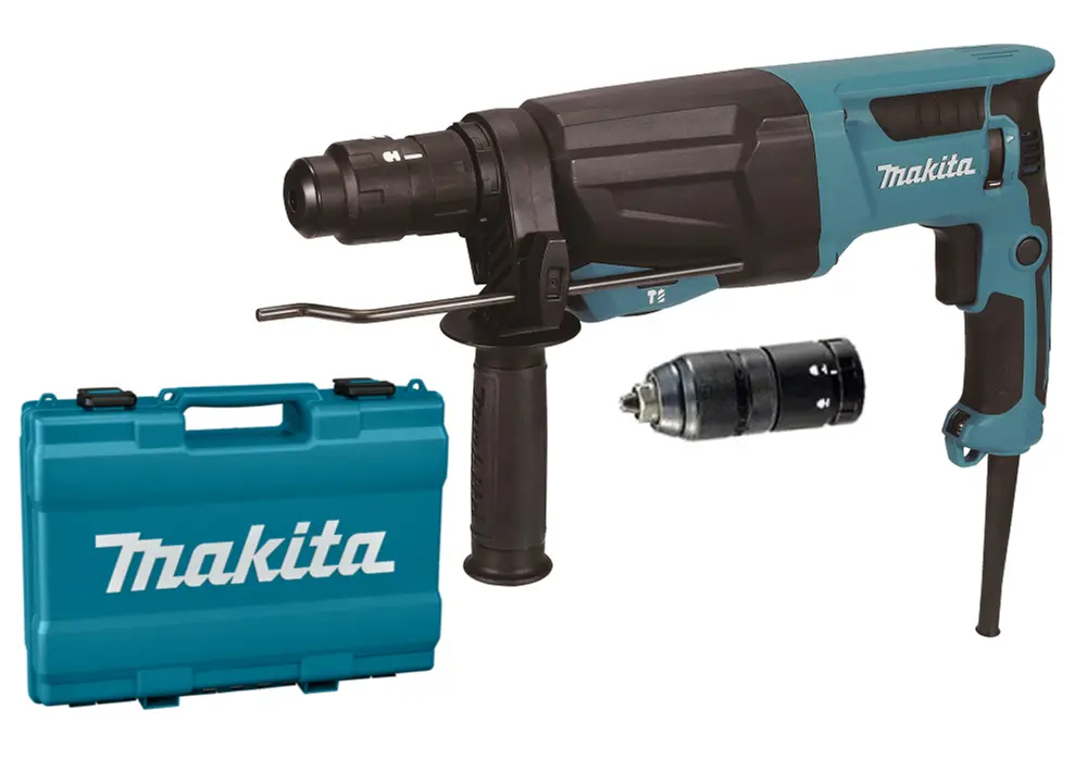 Makita - Kombinované kladivo 800 W HR2670FT