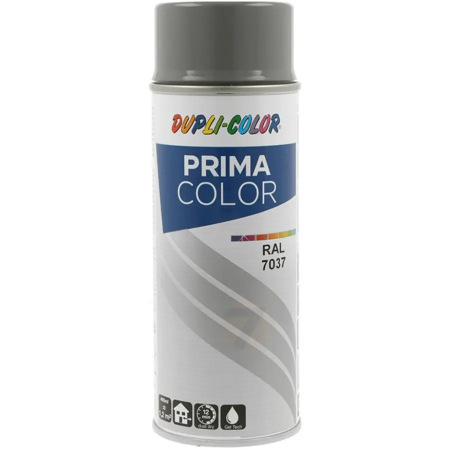 DUPLI-COLOR PRIMA RAL 7037 prachová šedá 400ml