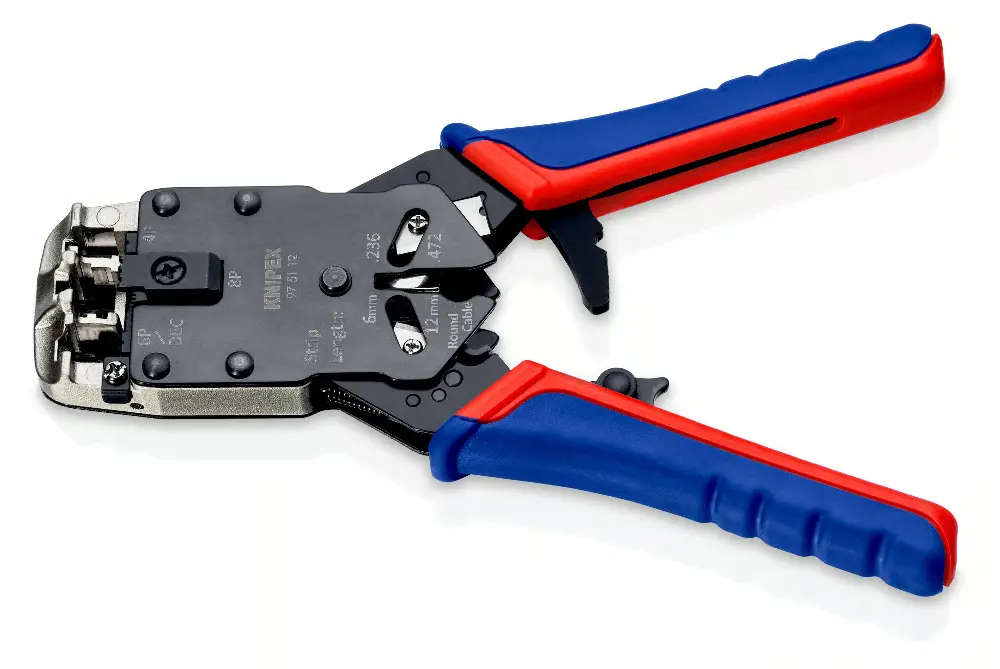 Knipex Western 975112 Lisovací kleště pro konektory 200mm