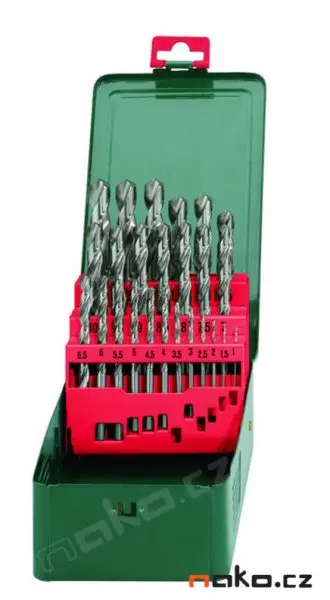 METABO sada vrtáků HSS 25 dílů 1-13mm po 0,5 627154