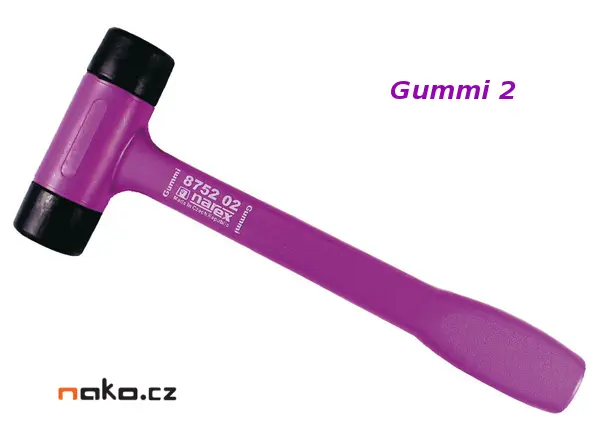 Palička s pryžovými údernými konci Narex 290 mm