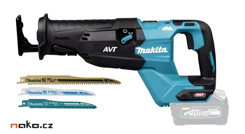 MAKITA JR002GZ aku pila ocaska s AVT Li-ion XGT 40V,bez aku Z
