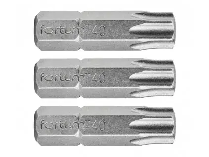 FORTUM-KITO bit TORX T 40x25mm S2 4741440 - 3ks