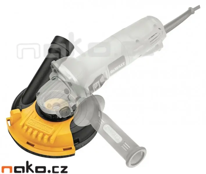 DeWALT - Brusný kryt na beton, pro úhlové brusky 115 a 125 mm DWE46150