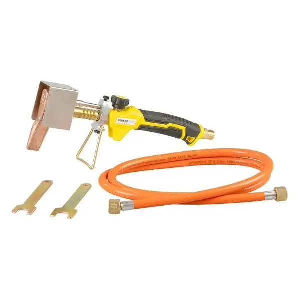 STREND PRO 2200001 plynový klempířský hořák s pájecím nástavcem, hadice 1,5m PQ777-40IRON