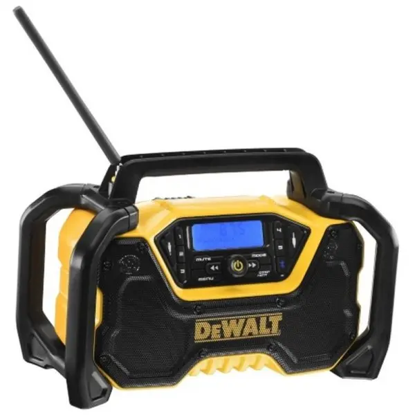 DeWALT - Rádio na pracoviště, elektrické a bateriové napájení, Bluetooth DCR029