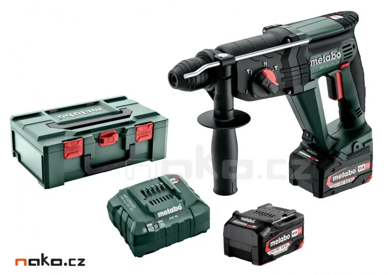 METABO KH 18 LTX 24 aku kombinované kladivo 18V 2x5,2Ah LiIon metaBOX 601712650
