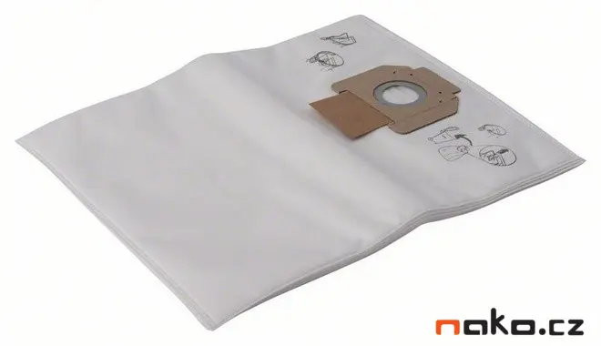 Filtrační vak z rouna (5 ks) Bosch pro GAS 15/GAS 20 L SFC