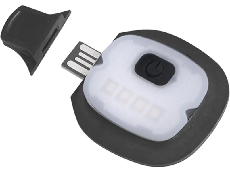 EXTOL LIGHT 43452A světlo LED do čepice, USB nabíjení, náhradní