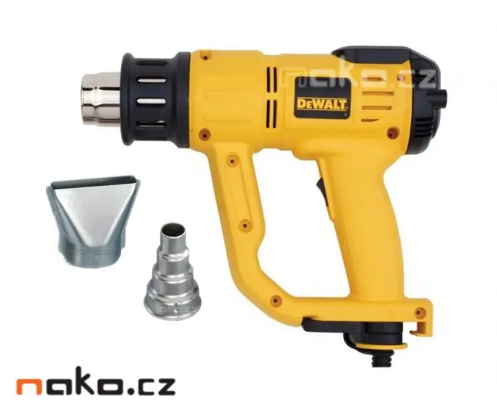 DeWALT - Elektrická horkovzdušná pistole 2000 W s příslušenstvím D26414