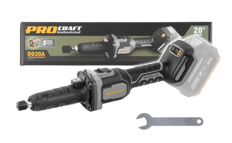 Aku přímá bruska Procraft Industrial DG20A-BB (bez baterie a nabíječky) | DG20A-BB DG20A-BB