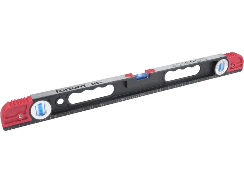 FORTUM 4783546 vodováha 60cm magnetická 2 libely + 1 otočná