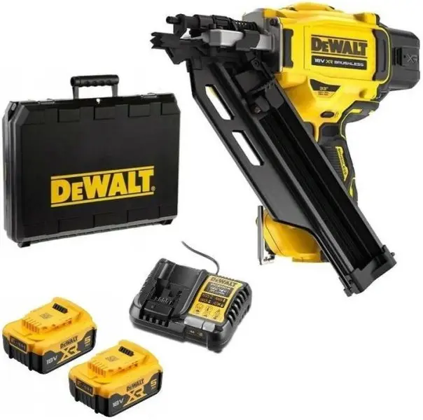 Aku tesařská hřebíkovačka DeWALT DCN930P2 18V 2x5Ah