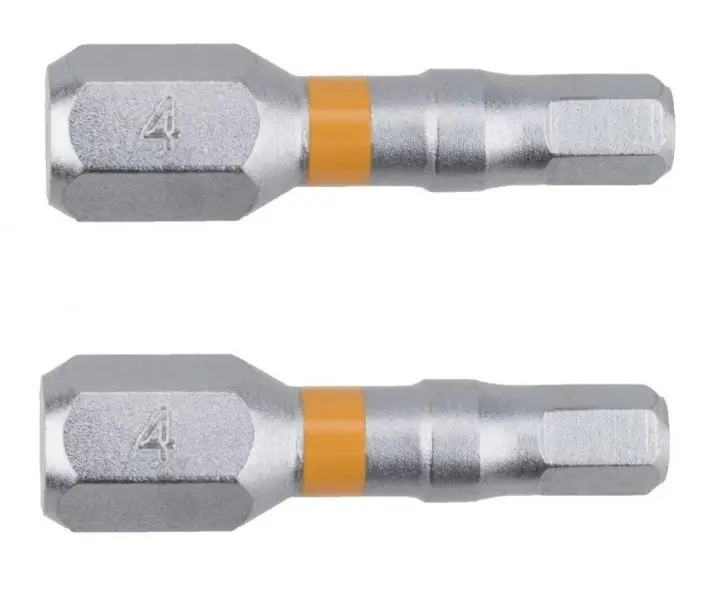 NAREX bit IMBUS H4 25mm, Super Lock S2/Cr - 2ks
