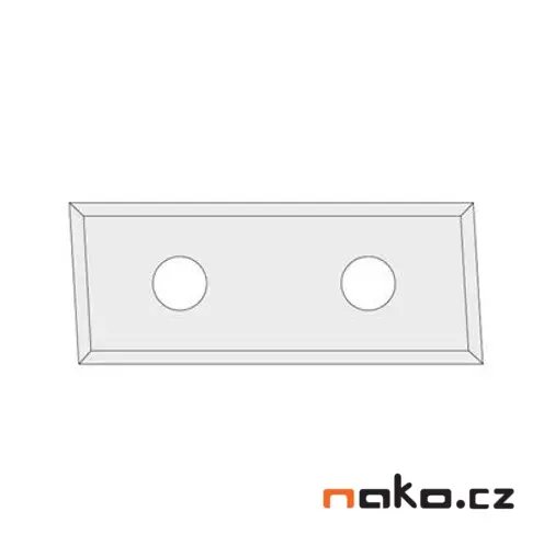 CMT IGM N017 Žiletka tvrdokovová Z4 zkosená 3° - 48,3x12x1,5 UNI
