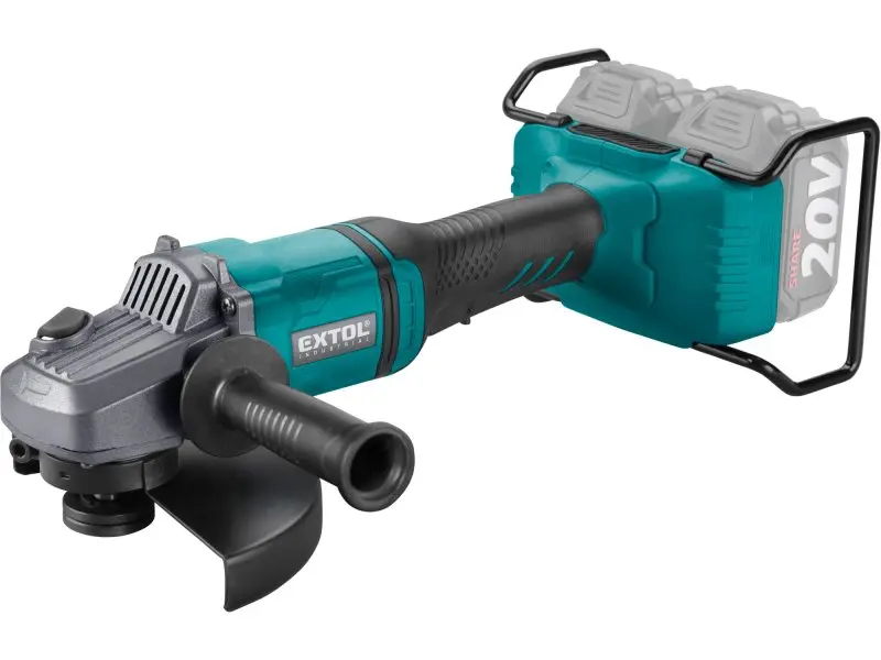 EXTOL INDUSTRIAL 8791847 úhlová aku bruska 150/180mm SHARE20V bezuhlíková, bez aku