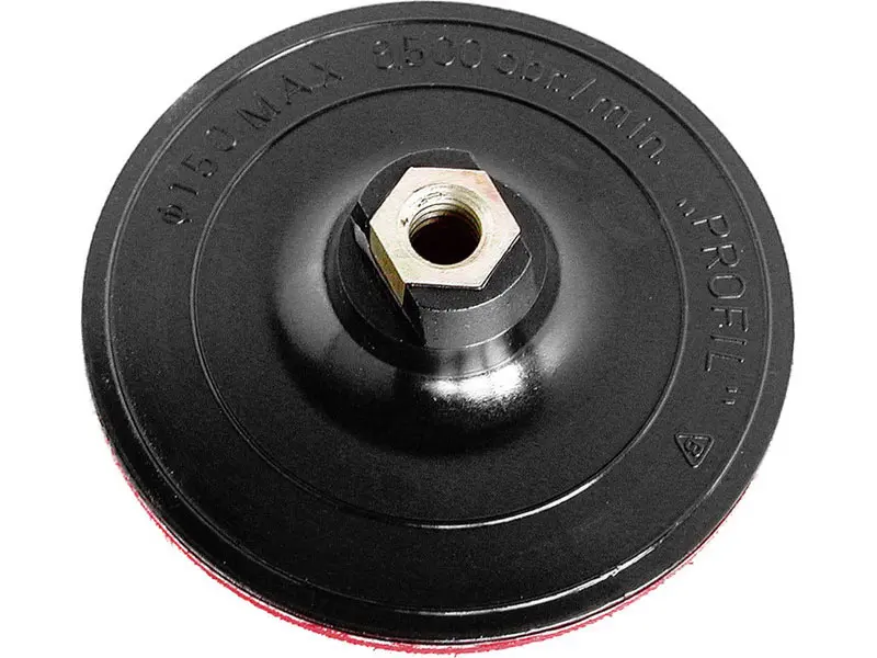 EXTOL CRAFT Nosič brusných výseků - M14, suchý zip, O 150mm 108575