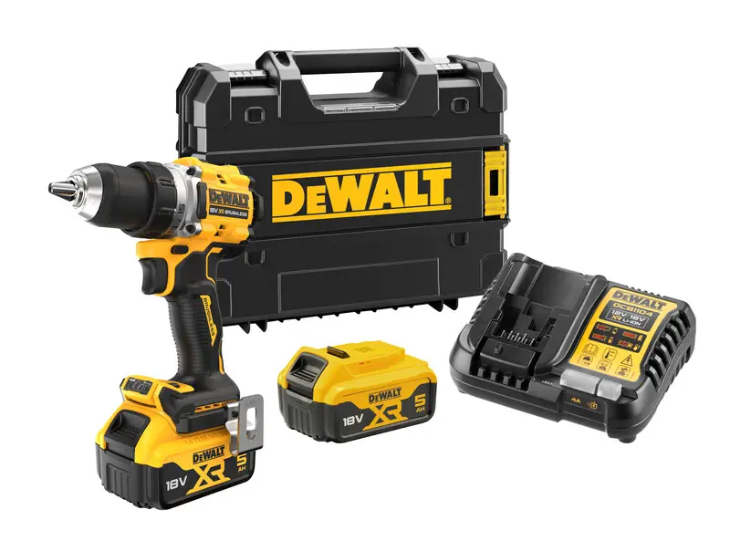 DeWALT DCD800P2T bezuhlíková aku vrtačka XR 2x5,0Ah