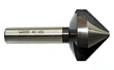 CZTOOL záhlubník 90° pr. 18,5 mm tříbřitý HSS 221625.2