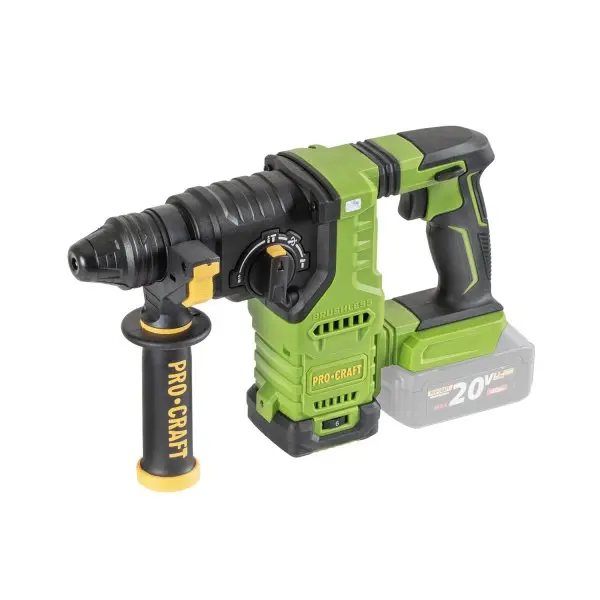 Procraft PHA30bb 20V - akumulátorové vrtací kladivo (bez akumulátoru a nabíječky)