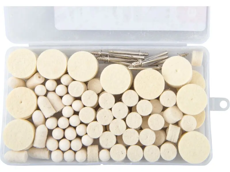 EXTOL CRAFT 903760 sada plstěných stopkových tělísek 120ks, průměr stopky 3,2mm