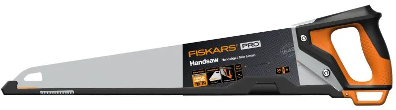 Fiskars PowerTooth™ ruční pila, 550 mm, 9 zubů / palec