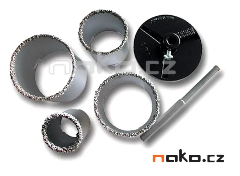 STAVTOOL Sada vidiových děrovačů na obklady 33,53,67,73mm P11832/4