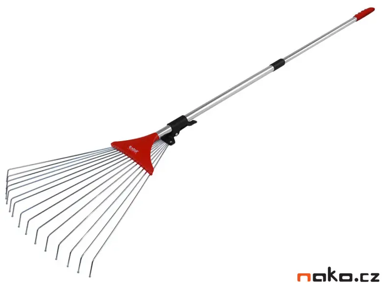 EXTOL PREMIUM Hrábě nastavitelné s teleskopickou násadou, délka 80-158cm, šířka 18-59cm 8875000