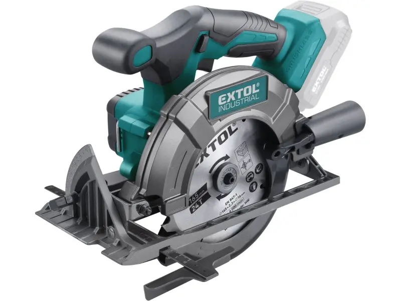 EXTOL INDUSTRIAL Pila kotoučová aku SHARE20V, 165mm, BRUSHLESS, 20V Li-ion, bez baterie a nabíječky 8791823