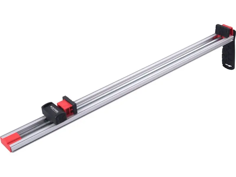 Vodicí/upínací hliníková lišta, rozsah 0 - 900 mm EXTOL PREMIUM 8815502